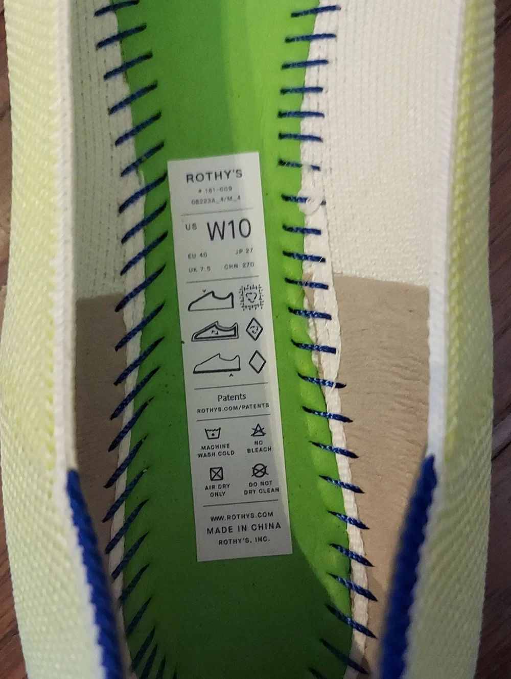 Rothys The Ballet Flat Chartreuse 10